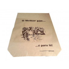 Saco Papel p/ Pão 44x10x85 Emb. c/ 100 Un.