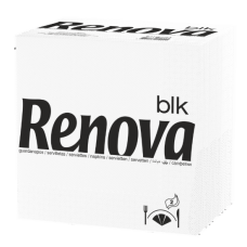 Guardanapo 40x40  Renova BLK Branco