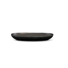 Travessa Oval 15x7cm Black Stone Un.