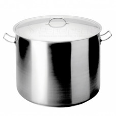 Panela Alta com Tampa Inox 17L 28x28cm